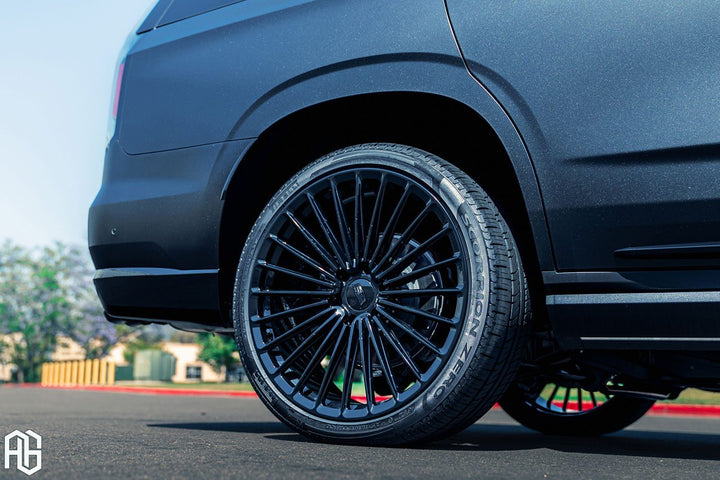 Cadillac Escalade V on custom forged wheels