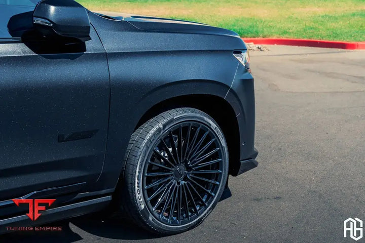 Cadillac Escalade V on custom forged wheels
