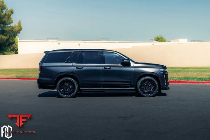 Cadillac Escalade V on custom forged wheels