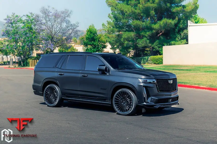 Cadillac Escalade V on custom forged wheels