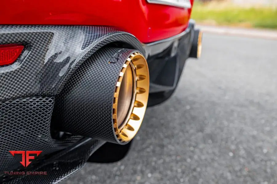 Capristo Ferrari F8 Spider Exhaust System