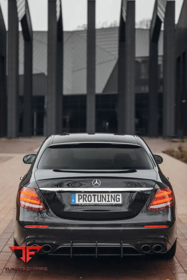 CARBON REAR WINDOW SPOILER FOR MERCEDES W213 - Price on request - Body Kit