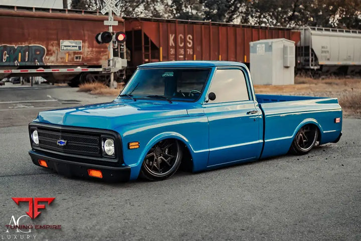 Chevrolet C10 on custom forged wheels