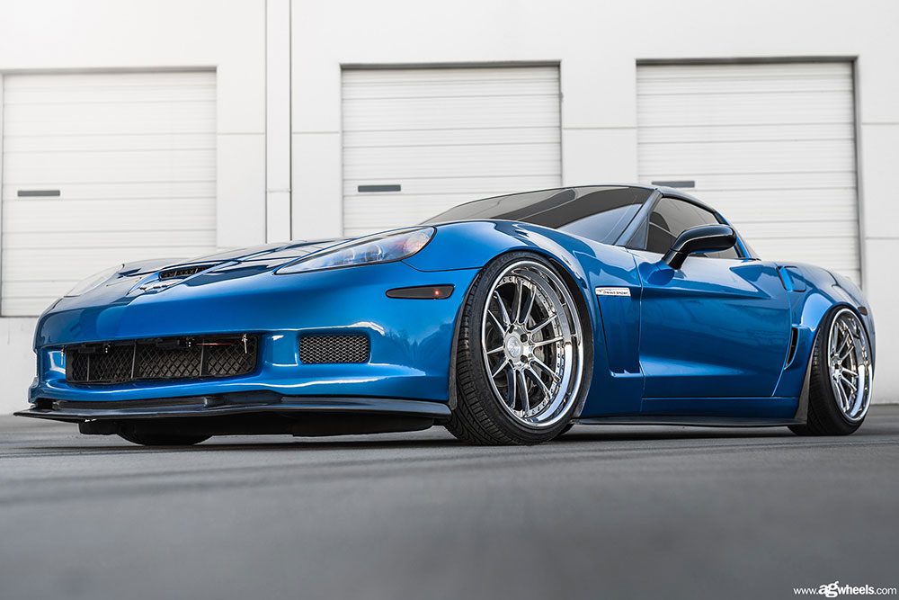 CHEVROLET C6 CORVETTE GS on custom forged wheels