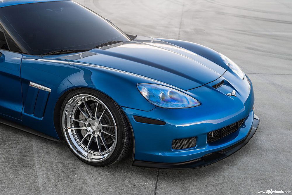 CHEVROLET C6 CORVETTE GS on custom forged wheels
