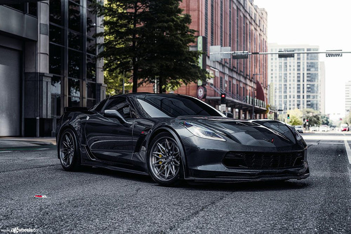 CHEVROLET C7 CORVETTE Z06 on custom forged wheels
