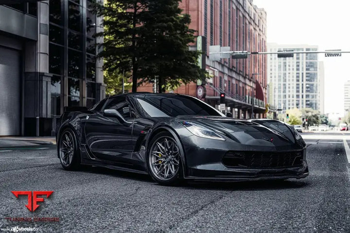 CHEVROLET C7 CORVETTE Z06 on custom forged wheels