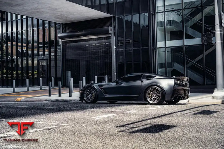 CHEVROLET C7 CORVETTE Z06 on custom forged wheels