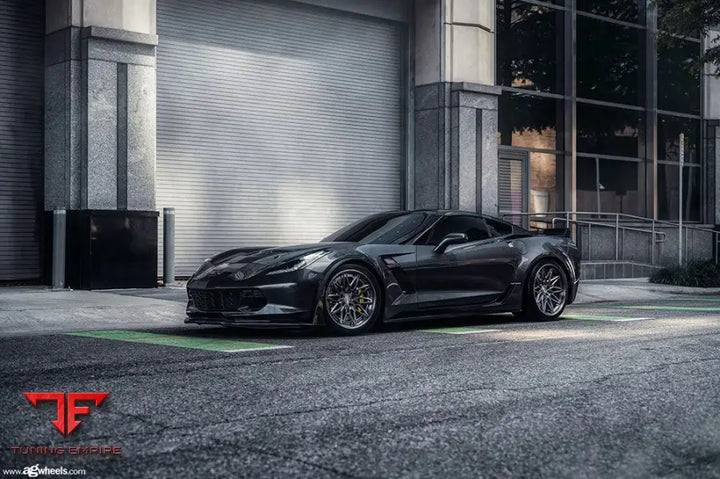 CHEVROLET C7 CORVETTE Z06 on custom forged wheels