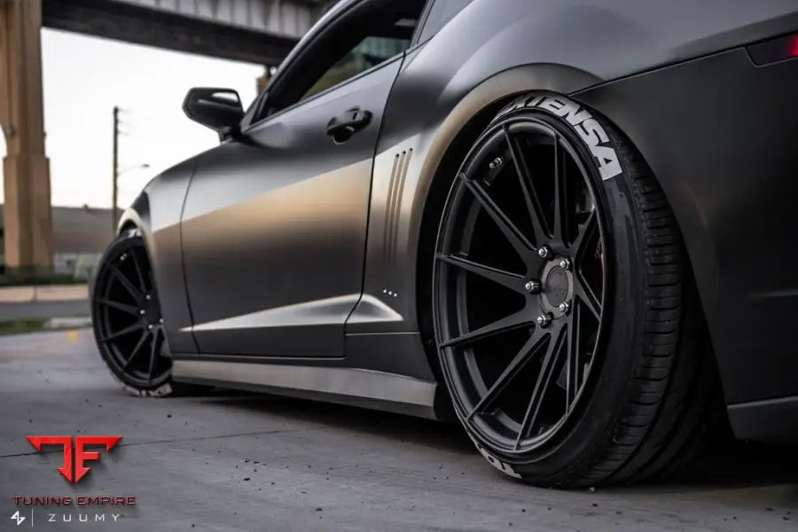CHEVROLET CAMARO 1LE on custom forged wheels