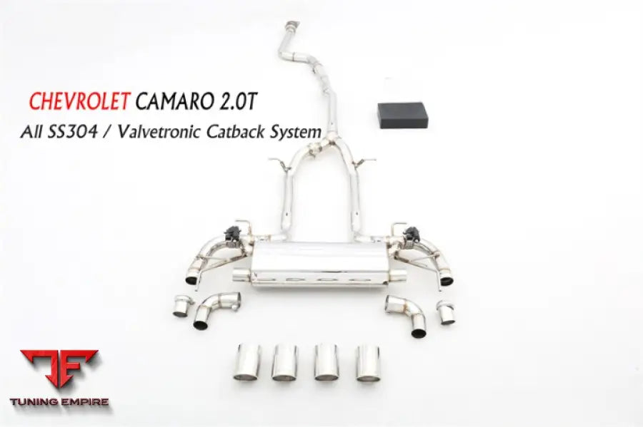 Chevrolet Camaro 2.0T All Ss304 Valvetronic Exhaust System