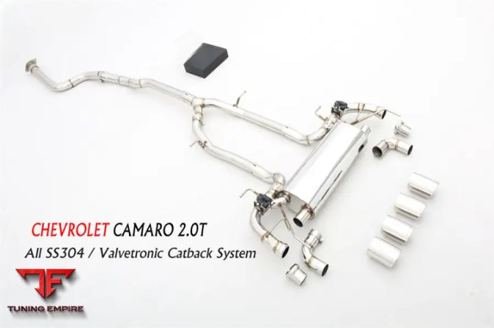 Chevrolet Camaro 2.0T All Ss304 Valvetronic Exhaust System