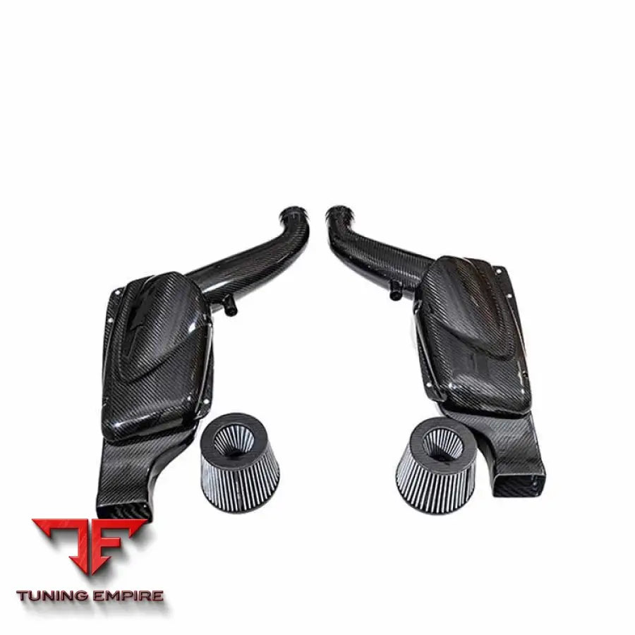 CHEVROLET CAMARO CARBON FIBER HOOD COLD AIR INTAKE FILTER PIPE BOX 2012-2015Y