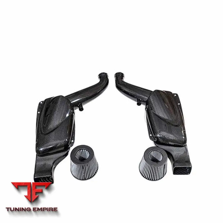 CHEVROLET CAMARO CARBON FIBER HOOD COLD AIR INTAKE FILTER PIPE BOX 2012-2015Y