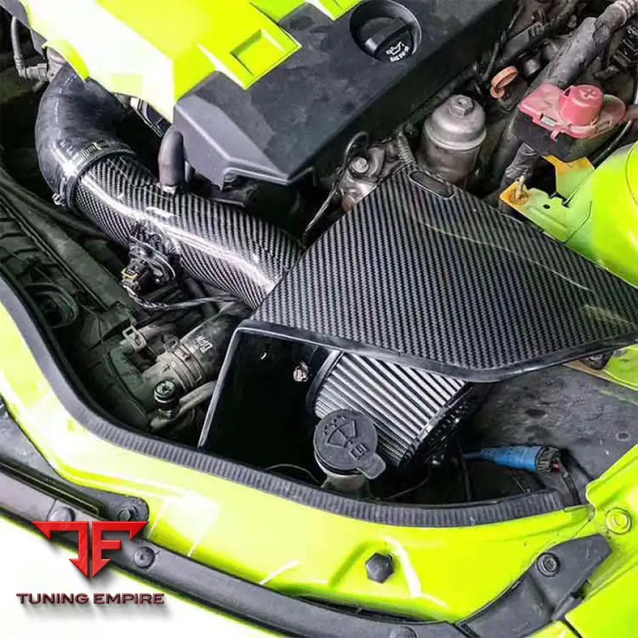 CHEVROLET CAMARO CARBON FIBER HOOD COLD AIR INTAKE FILTER PIPE BOX 2012-2015Y