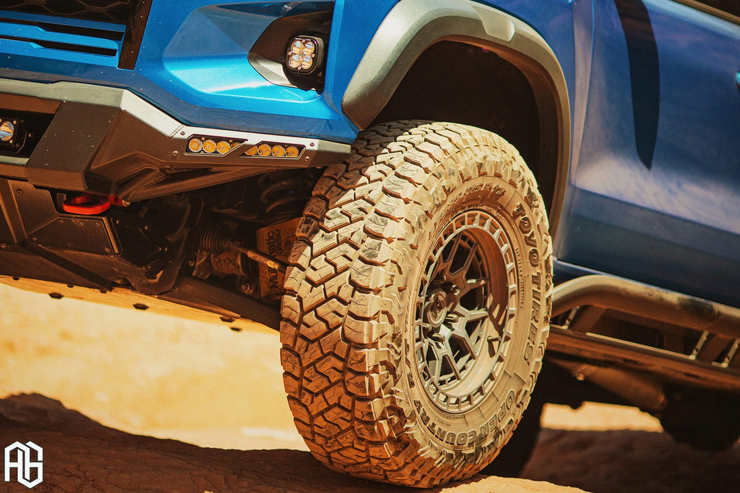 CHEVROLET COLORADO ZR2 on custom forged wheels