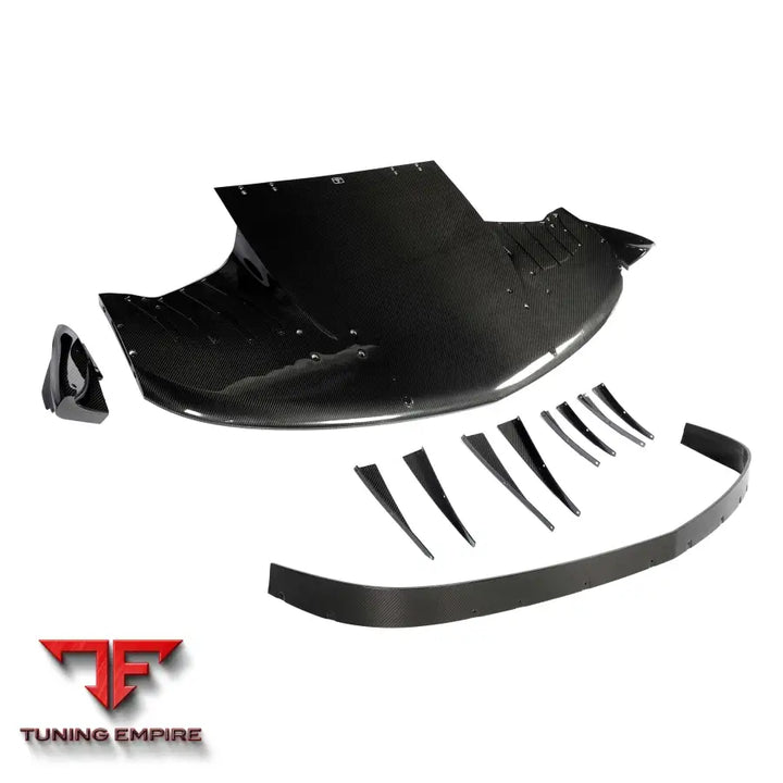 CHEVROLET CORVETTE C6 CARBON FIBER SPLITTER & AIR DAM