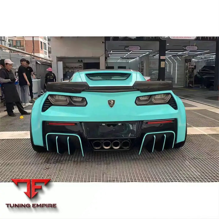 CHEVROLET CORVETTE C7 CARBON FIBER REAR DIFFUSER