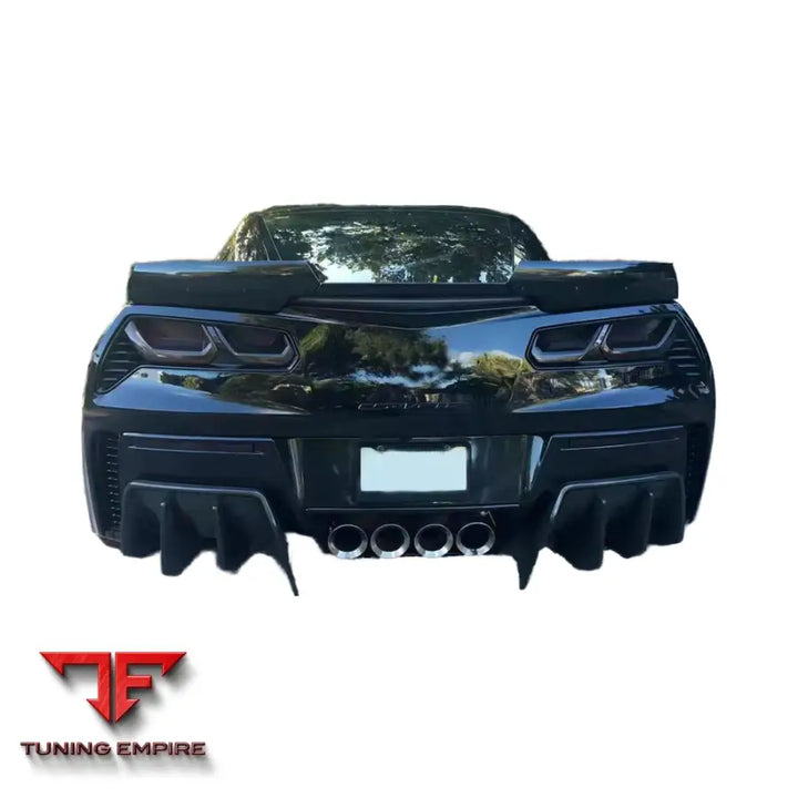 CHEVROLET CORVETTE C7 CARBON FIBER REAR DIFFUSER