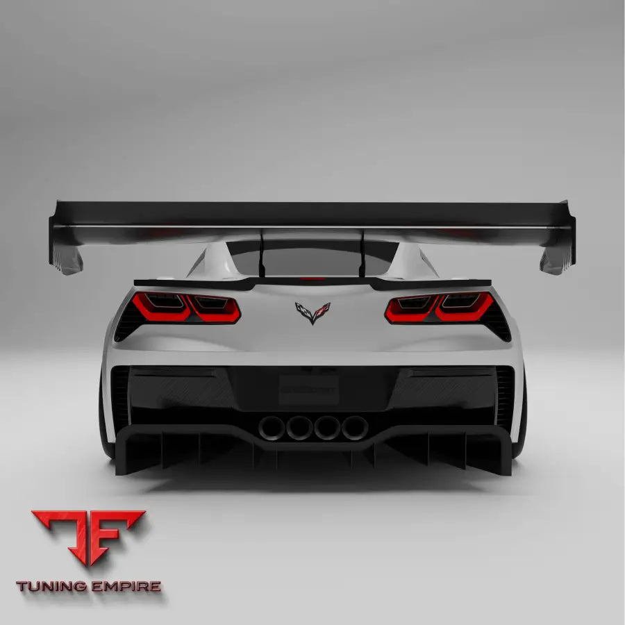 CHEVROLET CORVETTE C7 CARBON FIBER REAR WING