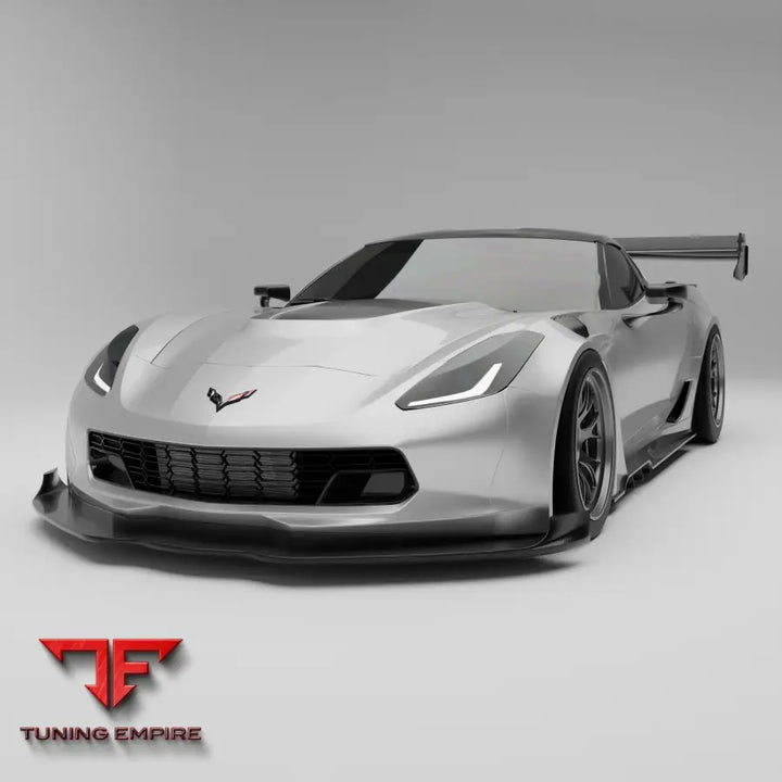 CHEVROLET CORVETTE C7 CARBON FIBER SPLITTER & AIR DAM