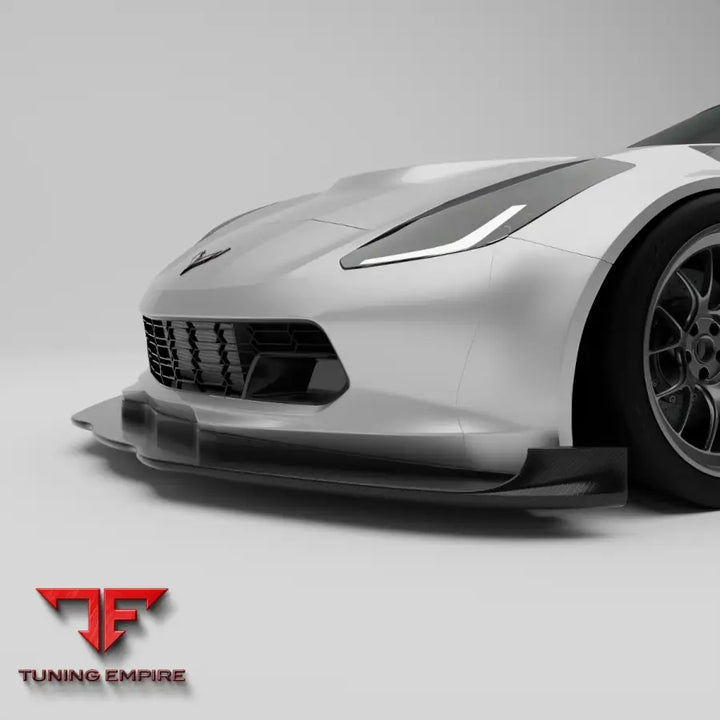 CHEVROLET CORVETTE C7 CARBON FIBER SPLITTER & AIR DAM