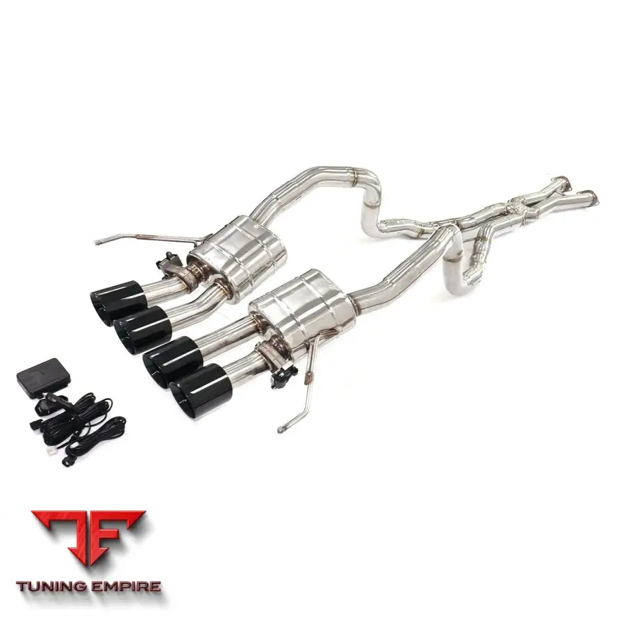 CHEVROLET CORVETTE C7 STAINLESS STEEL CATBACK RAZOR EXHAUST WITH MUFFLER VALVE