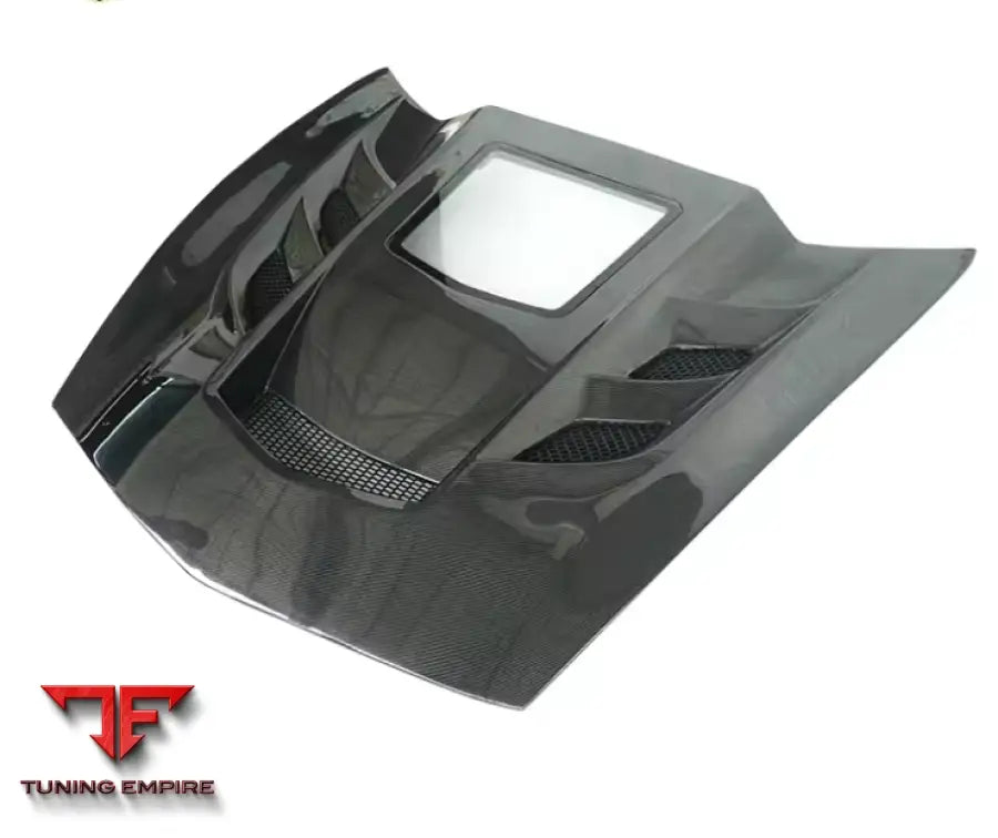 CHEVROLET CORVETTE C7 Z06 CARBON FIBER ENGINE COVER HOOD