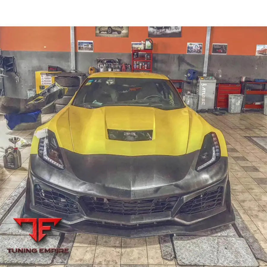 CHEVROLET CORVETTE C7 ZR1 FRONT BUMPER 2014-2018Y