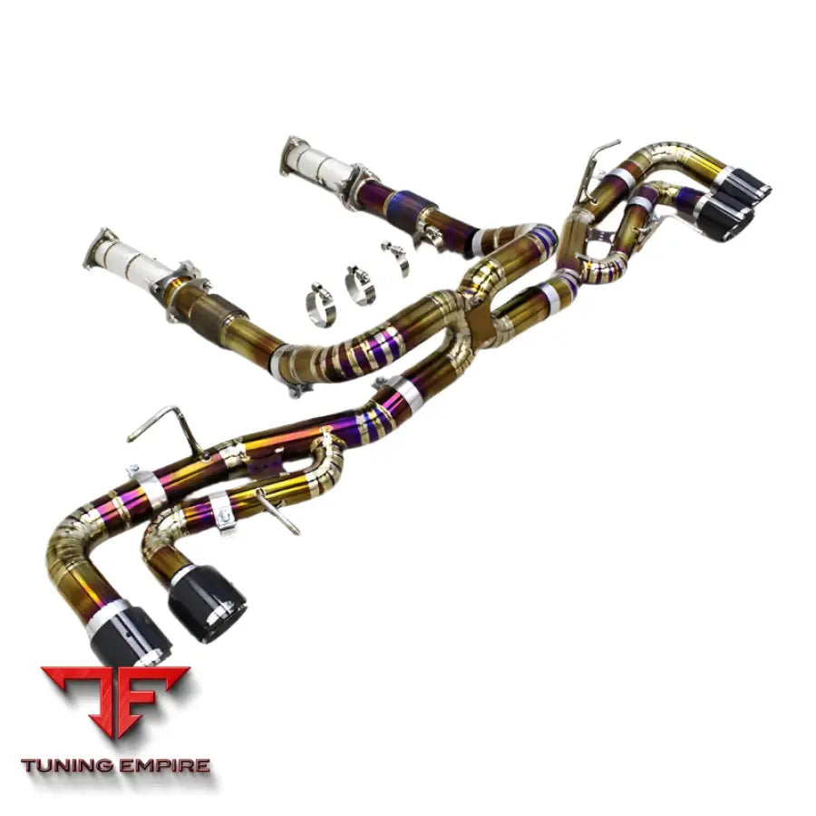 CHEVROLET CORVETTE C8 6.2L TITANIUM CATBACK EXHAUST 2019-2024
