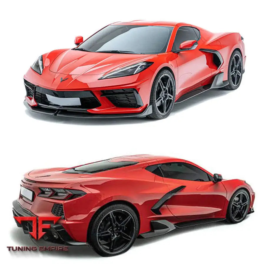 CHEVROLET CORVETTE C8 DRY CARBON FIBER BODY KIT 2020-2023Y