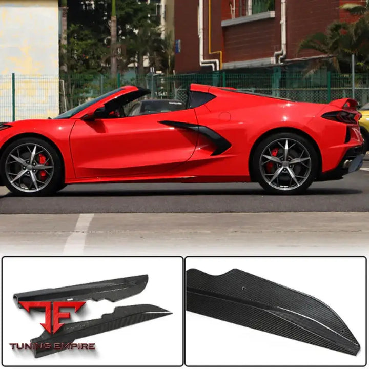 CHEVROLET CORVETTE C8 STINGRAY CARBON FIBER PARTS