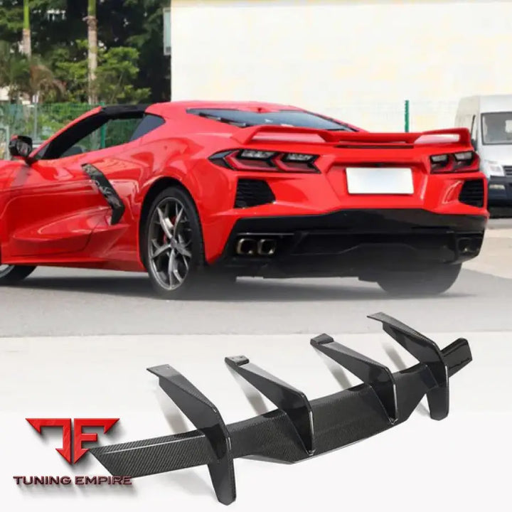 CHEVROLET CORVETTE C8 STINGRAY CARBON FIBER PARTS