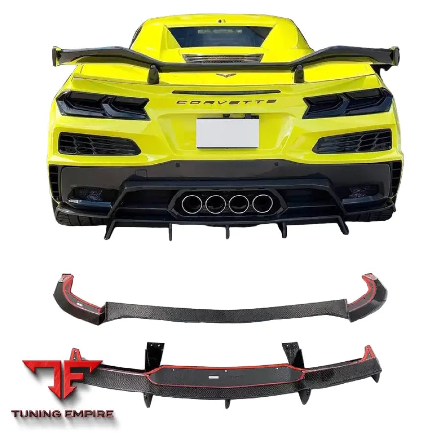 CHEVROLET CORVETTE C8 Z06 CARBON FIBER PARTS