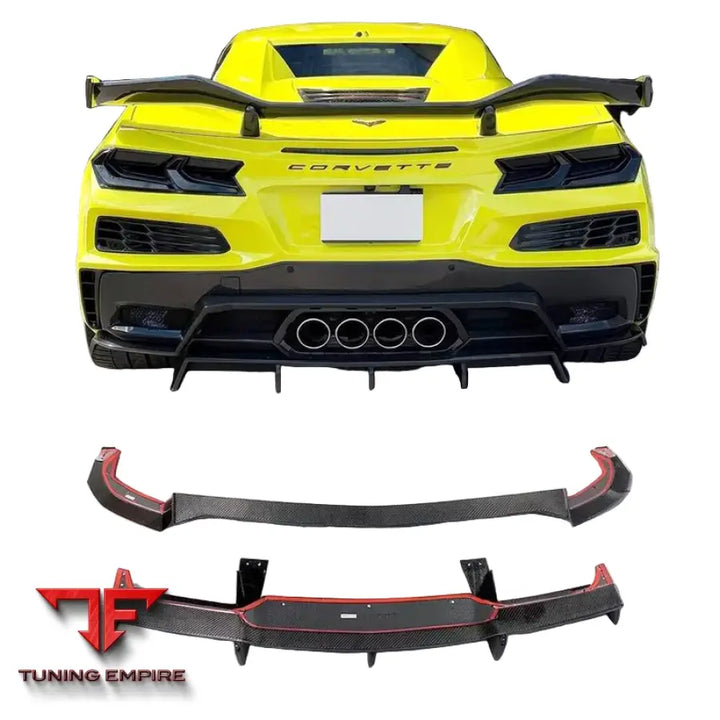 CHEVROLET CORVETTE C8 Z06 CARBON FIBER PARTS