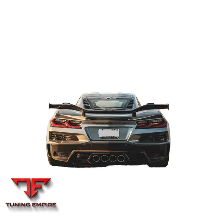 CHEVROLET CORVETTE C8 Z06 CARBON FIBER REAR SPOILER WING 2019Y