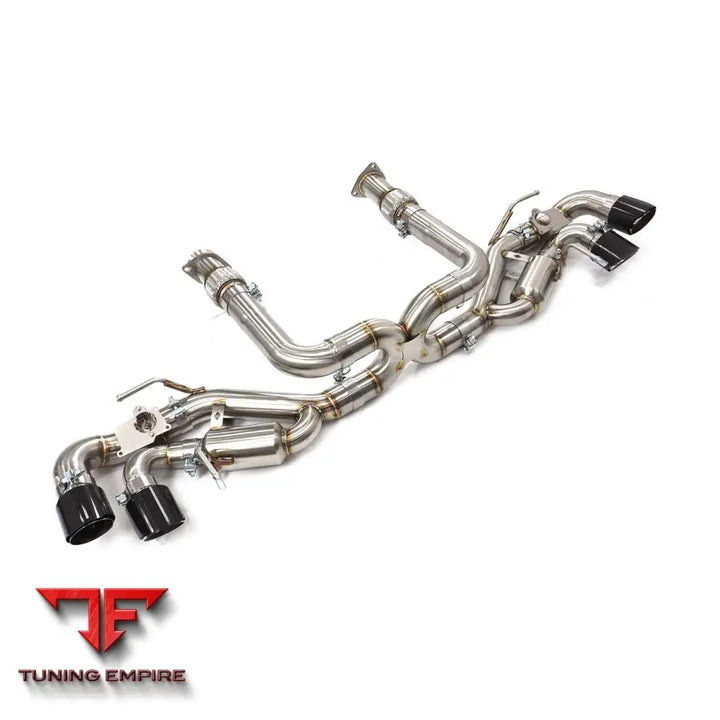 CHEVROLET CORVETTE C8 Z51 STAINLESS STEEL CATBACK RAZOR EXHAUST WITH MUFFLER VALVE