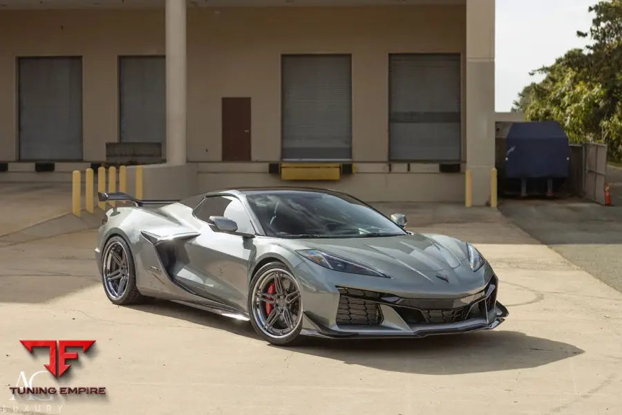 Chevrolet Corvette Z06 C8 on custom forged wheels