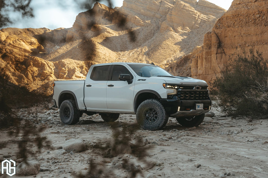 CHEVROLET SILVERADO ZR2 on custom forged wheels