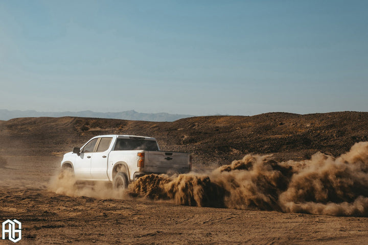 CHEVROLET SILVERADO ZR2 on custom forged wheels