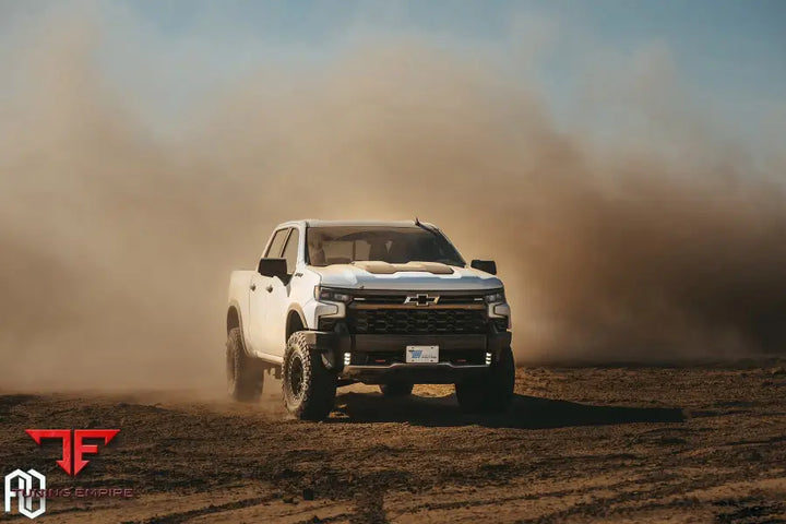 CHEVROLET SILVERADO ZR2 on custom forged wheels