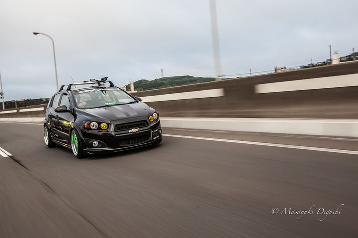 CHEVROLET SONIC on custom forged wheels