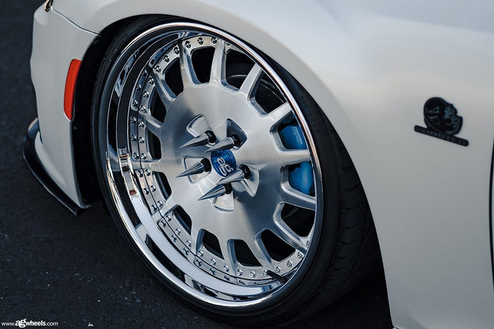 CHRYSLER 300 on custom forged wheels