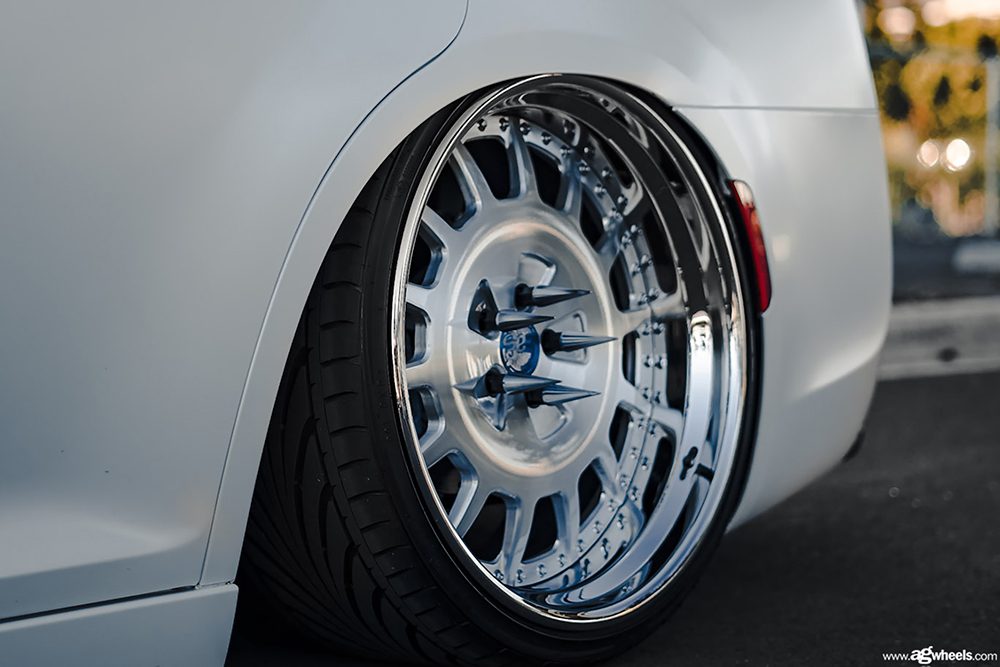 CHRYSLER 300 on custom forged wheels