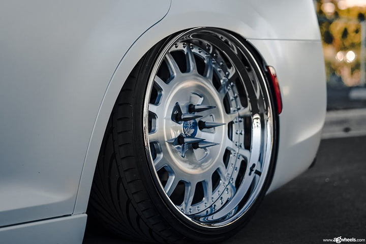 CHRYSLER 300 on custom forged wheels