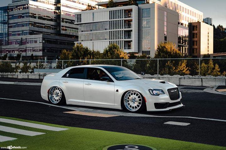 CHRYSLER 300 on custom forged wheels