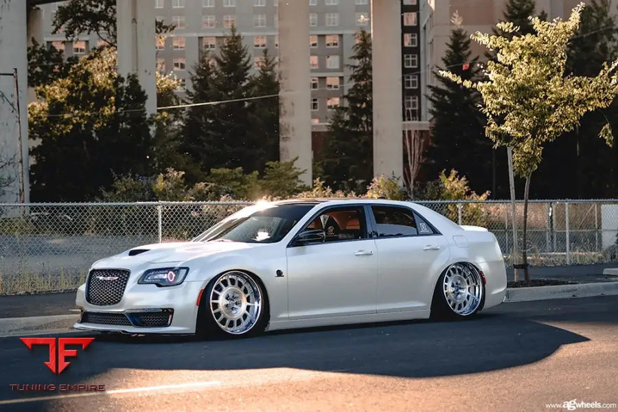 CHRYSLER 300 on custom forged wheels