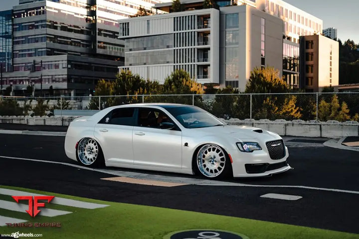CHRYSLER 300 on custom forged wheels
