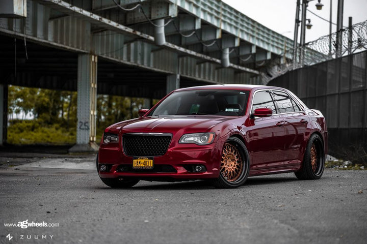 CHRYSLER 300C on custom forged wheels