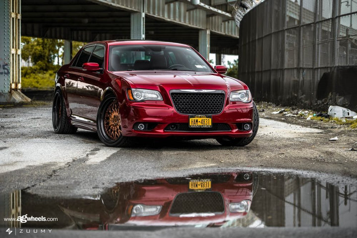 CHRYSLER 300C on custom forged wheels